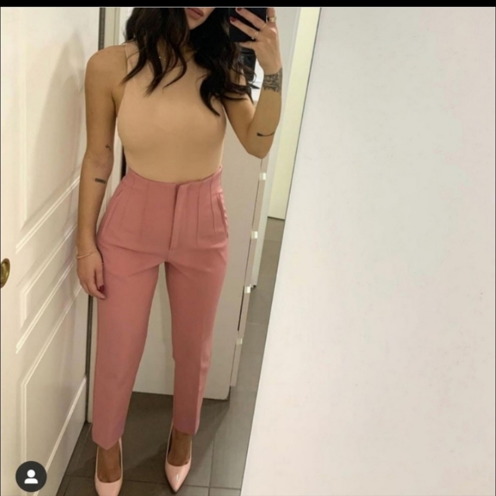 Zara Hight-Waisted Pants - Picture 4 of 16